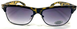 Classic 80s Vintage Purple Lens Sunglasses Plastic Metal Tortoise Frames B - $8.93