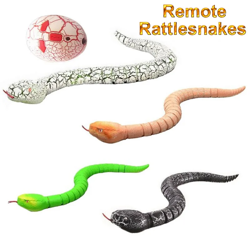 Remote Control RC Rattlesnakes Snakes Animal Tricksy Toys For Kid FSWOB - £19.94 GBP+