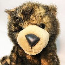 Animal Alley Grizzly Bear Plush Stuffed Animal Cub Sitting Brown Claws 12&quot; - $49.00