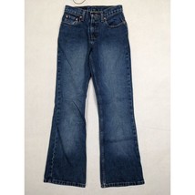 Jordache Womens Ankle Jeans Size 3/4 Cotton Blue Denim - $19.68