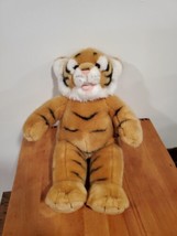 Build A Bear Zoo Brown Black Striped Bengal Tiger 16&quot; Plush Tush Tag - £25.60 GBP