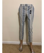 Women’s Expres Multi Color Columnist Dress Pants Size 2 Stretch Ankle Mi... - £23.28 GBP