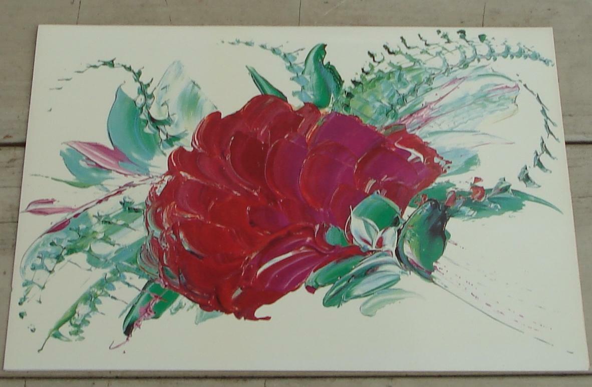 BRAND NEW  Vintage Thank You Greeting Card, GREAT COND NEVER USED - $2.96