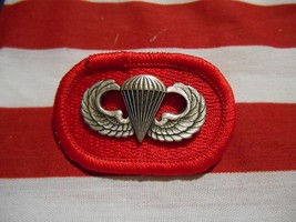 US ARMY 7TH SPECIAL FORCES GROUP AIRBORNE PARA OVAL WITH BASIC PARA WING HM - $8.75