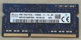 SK Hynix 4GB 1RX8 PC3L-12800S-11-13-B4 Laptop Memory HMT451S6BFR8A-PB N0... - $5.93