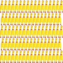 150 Pcs 6.3 Inch Screaming Rubber Chicken Toy Bulk, Mini Squeeze Rubber Chicken  - £40.14 GBP