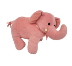 6&quot; Applause Dakin Baby Pink Noah&#39;s Ark Elephant Stuffed Animal Plush Toy 18177 - £18.98 GBP