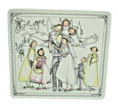 Demdaco Arts Uniq Love One Another by Claire Stoner Decorative Marriage Tile - £8.90 GBP