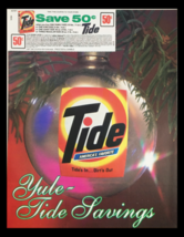 1984 Tide Detergent Yule-Tide Savings Circular Coupon Advertisement - $18.95