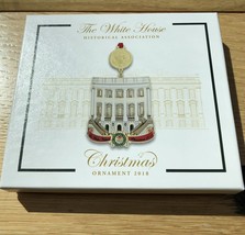 White House 2018 Christmas Ornament Truman Balcony Democrat New 3D W Box Coa - £53.49 GBP