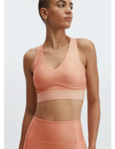 NWOT Fabletics All Day Every Day Sports Bra Iridescent Copper/Birchwood Size XL - £17.43 GBP