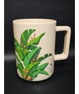 Starbucks Reserve 2020 Coffee Mug Banana Leaf Tan Beige Green Jungle 12oz - €27,17 EUR
