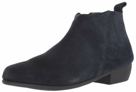 Aerosoles Women&#39;s Step It Up Ankle Boot Navy Suede Size 5 US - £44.20 GBP