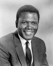 Sidney Poitier smiling portrait 1967 Guess Who&#39;s Coming To Dinner 8x10 photo - £7.79 GBP