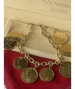ITALY euro coin bracelet  - £149.63 GBP