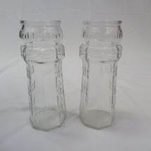 Red Lobster Lighthouse Vintage Hurricane Glasses 7.5 inches Tall Lot of 2 - £13.15 GBP