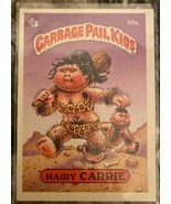 Garbage Pail Kids Series Two (1985) - 56a hairy CARRIE  (Very Good) SKU060  - $414.46 MXN