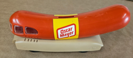 Vintage Oscar Mayer WEINERMOBILE Coin Bank -Wiener Mobile Hot Dog Plastic - £22.08 GBP