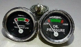 Massey Ferguson Gauge Set- Oil Pressure(Male), Temp MF 35,50,65,135,150 - £34.43 GBP