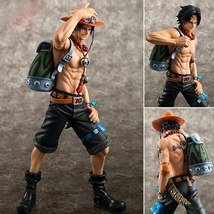 Anime One Piece Figure 23cm Fire Fist Portgas D. Ace Figure Toys - $18.99