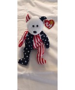 1999 Ty Spangle White Face Beanie Babies Bear - €8,60 EUR