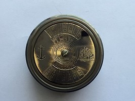 Vintage Brass Calendar Compass By NauticalMart - £17.44 GBP
