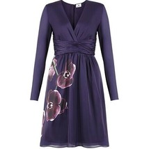 ALTUZARRA for Target Purple Orchid Satin Dress - Women&#39;s 4 - £58.97 GBP