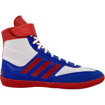 Adidas | GZ8448 | Combat Speed 5 | White/Royal/Red | 2021 Release Wrestling Shoe - $89.99