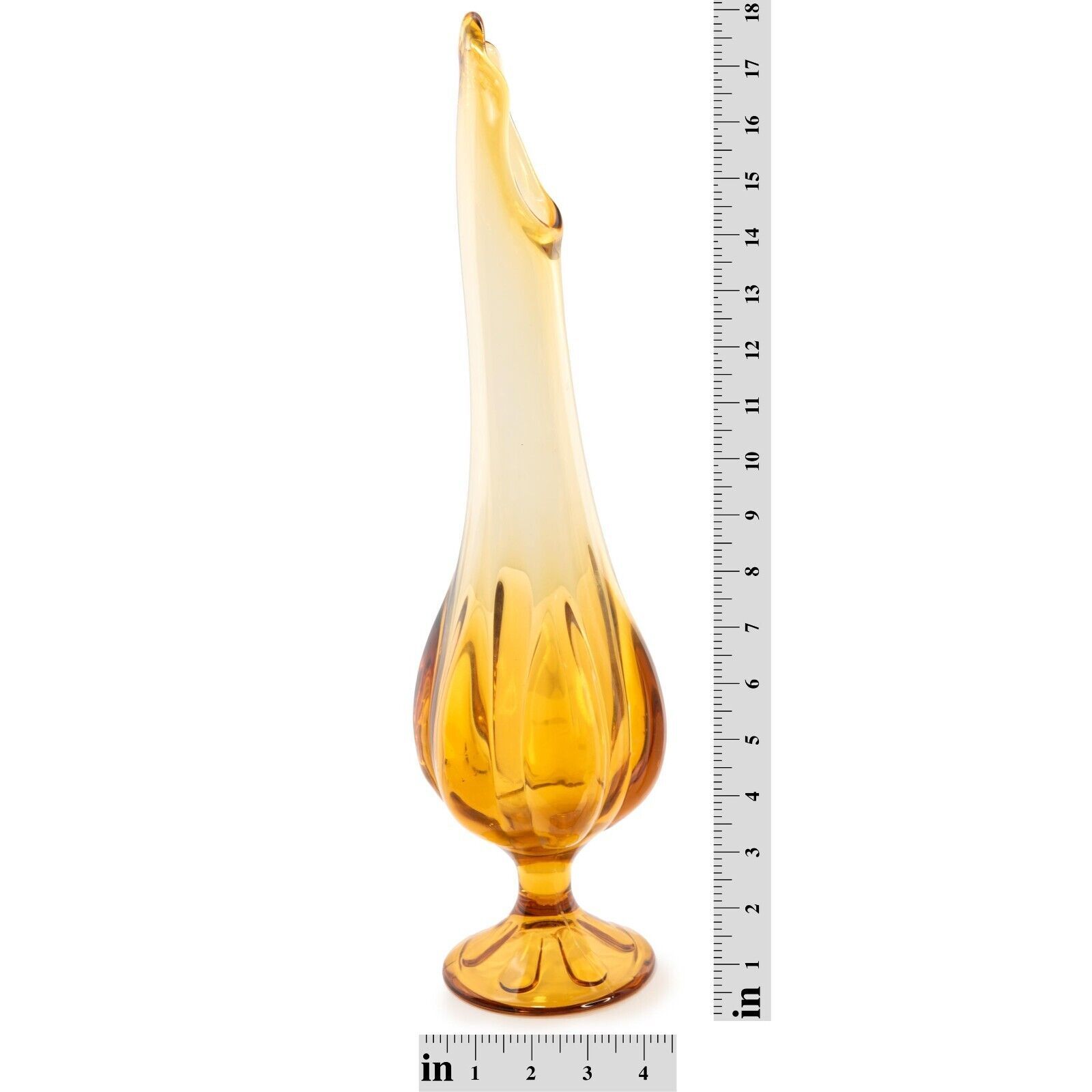 LE Smith Diamond Swung Glass Vase Item image 3