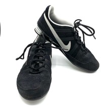 VTG Nike Shox Black Suede Retro Sneaker Running Walking 314854 002 Womens US 7 - £27.97 GBP
