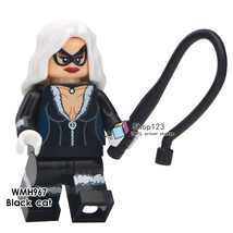 1pcs The Black Cat Felicia Hardy Marvel Spider-Man Movies Minifigures Block Toy - £2.22 GBP