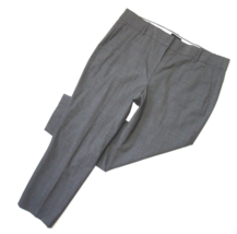 NWT J.Crew Cameron in Heather Flannel Gray Stretch Wool Slim Crop Ankle Pants 16 - $92.00