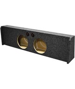 QPower Dual 12&quot; Sealed Empty Woofer Enclosure-Ford &#39;09-&#39;24 F-150 Super C... - $228.45 CAD