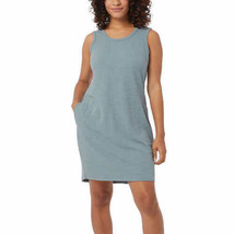 32 DEGREES Women&#39;s Sleeveless Relaxed Fit Pullover Dress Size X-Large Color Lead - £27.61 GBP