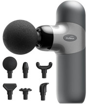 Massage Gun Deep Tissue, Portable Percussion Muscle Massager with 6 Massage Head - £118.08 GBP