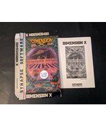 Dimension X Atari 400 800 XL Synapse Logiciel Jeu Boite Et Instructions - £24.37 GBP