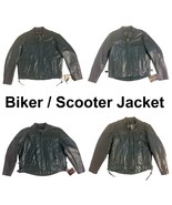 King L. Assorted Styles, Biker /Scooter Leather Jackets - $3,722.73 MXN+
