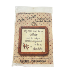 Dale Burdett Country Cross Stitch  Daddy&#39;s Are Special People Kit CK73 +... - £9.88 GBP