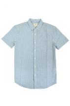 Lucky Brand Men&#39;s Plaid Seersucker Button-Down Shirts, Blue Plaid, M (3278-9) - £39.08 GBP