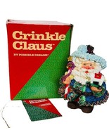 Crinkle Claus Santa Figurine Christmas Possible Dreams vtg Arctic Polar ... - £23.23 GBP