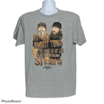 Duck Dynasty 10 Dumbest Things In My Life Funny Graphic T Shirt Large Cr... - $20.79
