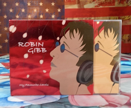 Robin Gibb My Favourite Carols CD &amp; DVD Set Bee Gees Christmas Music Rare OOP - £24.84 GBP