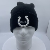 NFL Indianapolis Colts Beanie Black One Size Fits All - £7.81 GBP