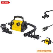 Compact Kwik Tek 120V Air Pump - Includes 3 Nozzles for Versatile Inflat... - $87.07