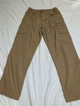 MENS 5.11 Tactical Series Tan KHAKI 36X32 Cargo Military Style Pants EXA... - $47.83
