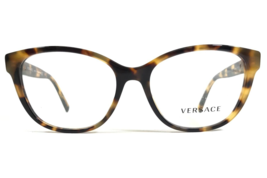 Versace Eyeglasses Frames MOD. 3273 5306 Brown Tortoise Gold Cat Eye 52-16-135 - $126.01
