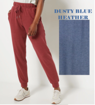 Koolaburra By Ugg Sweater Knit Jogger Pants- Dusty Blue Heather, Medium - £17.60 GBP