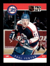 1990-91 Pro Set #329 Paul Fenton Winnipeg Jets - £1.39 GBP