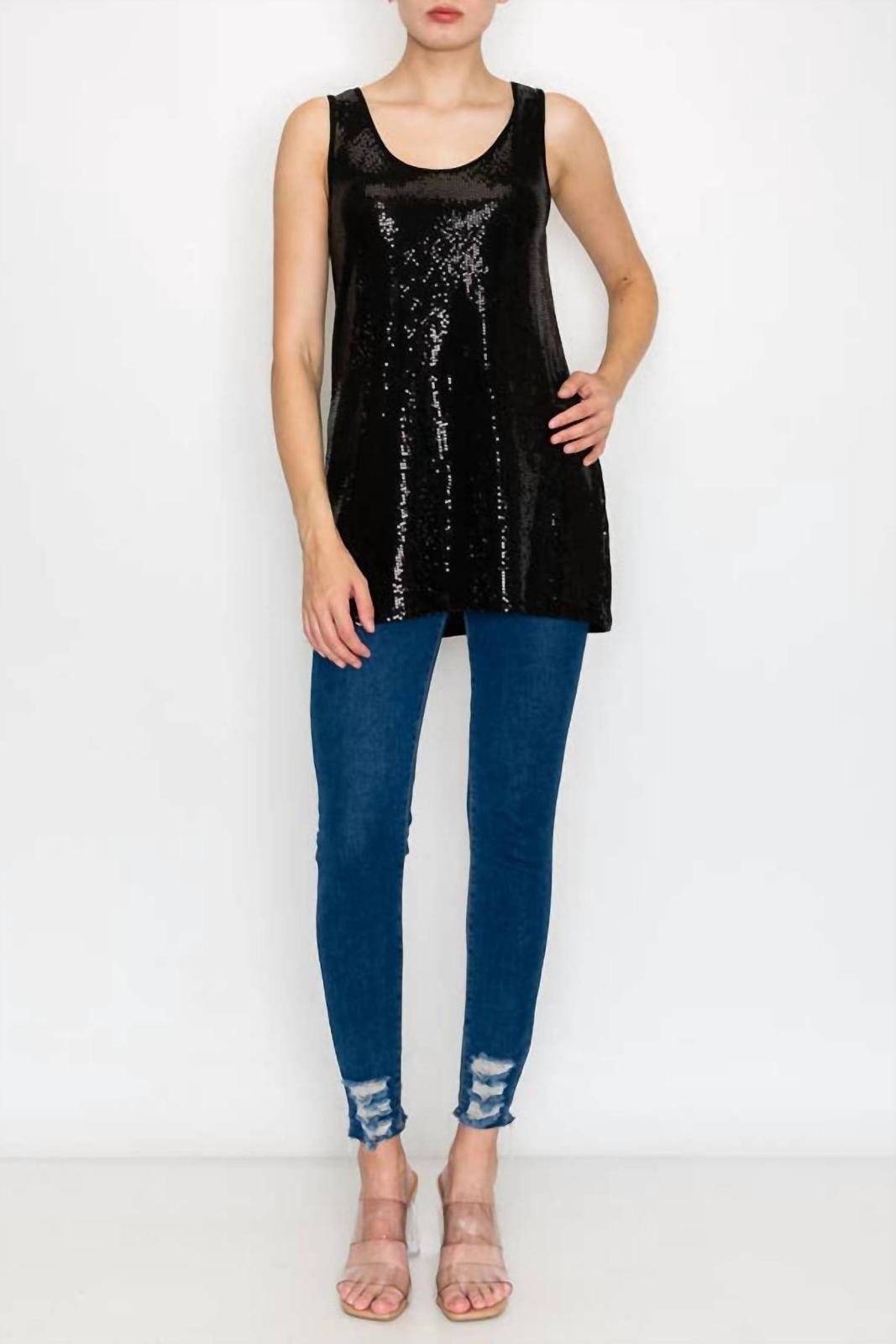 Origami Women&#39;s Tank Top Black - $37.00
