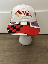 Vtg Vail 80&#39;s Cotton Adjustable Hat Cap Multiple Color Colorado Ski Yupoong - £23.96 GBP